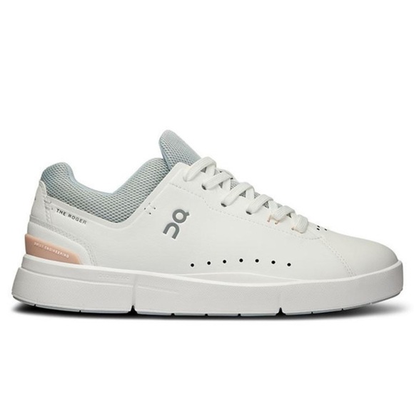 On Running Shoes - On Running Women's Roger Advantage 2 Shoes, White/Rosehip, Size 10, NWT
